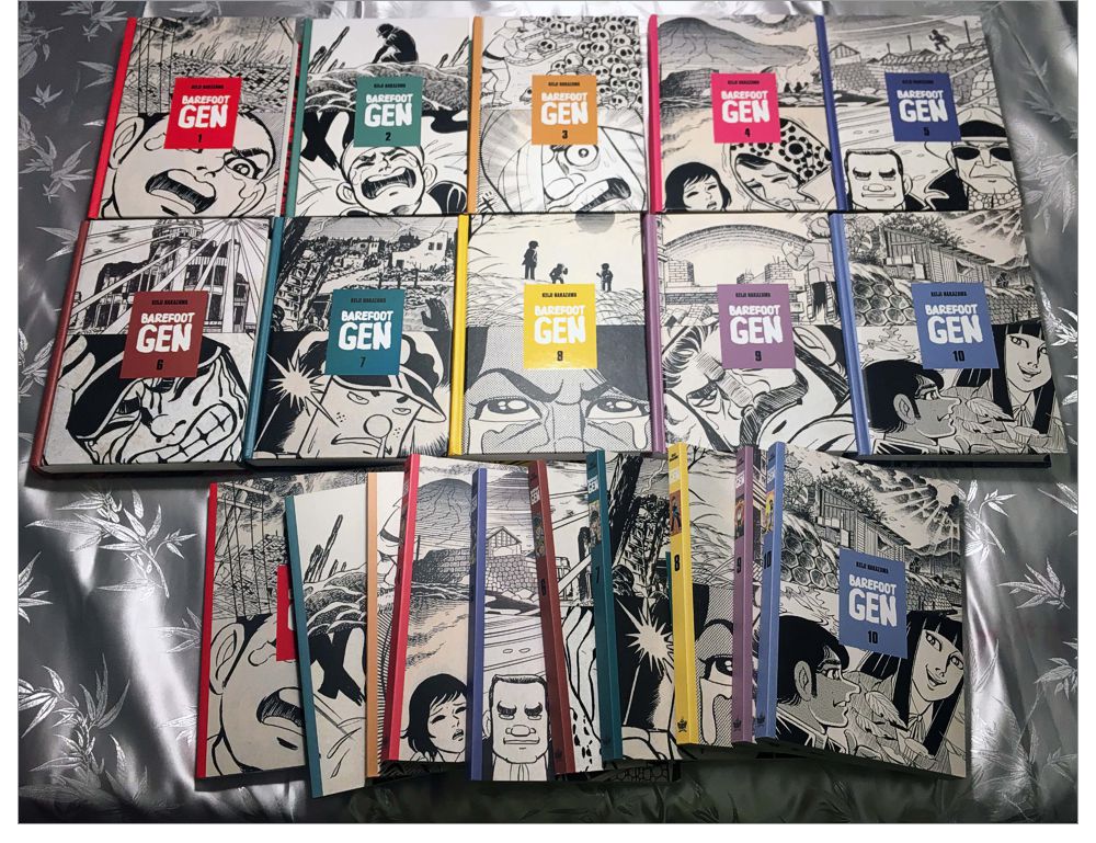 "Barefoot Gen" hardcovers & softcovers